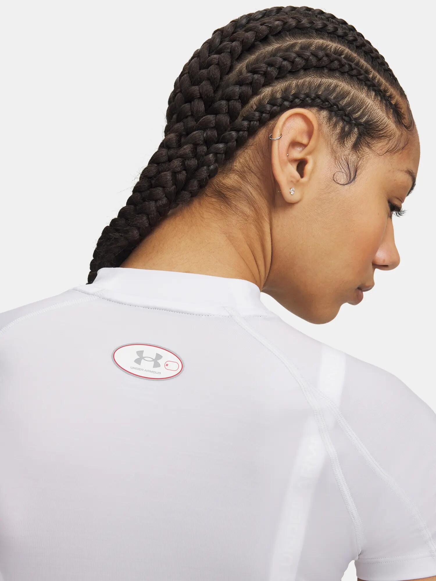 Női Under Armour HeatGear Elite Crop Mck SS póló 3/3
