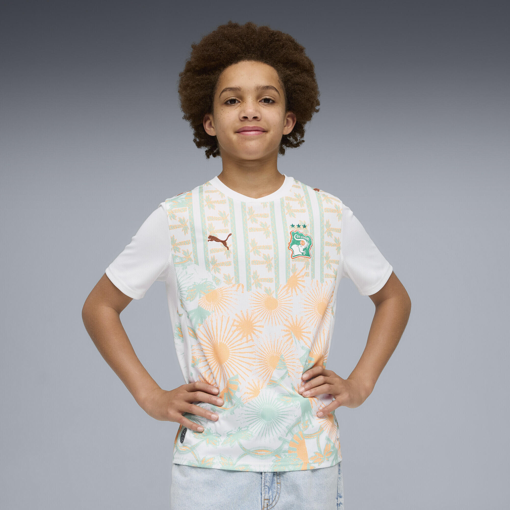 Camiseta Costa de Marfil 2.ª equipación 2026 Niño PUMA 2/6