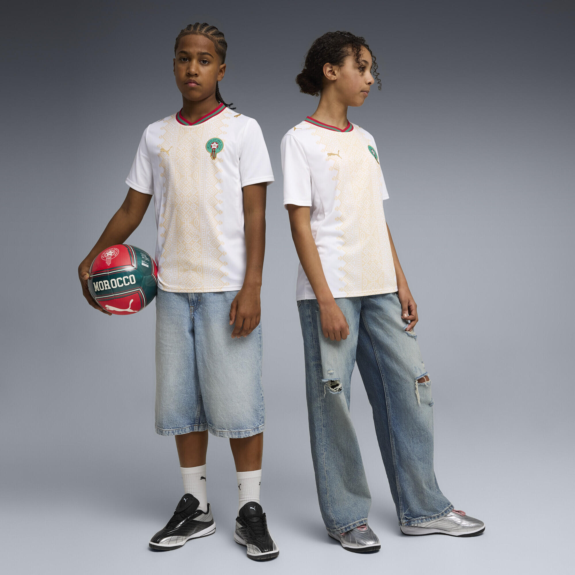 Maillot Away 2026 Maroc Enfant et Adolescent PUMA 4/6