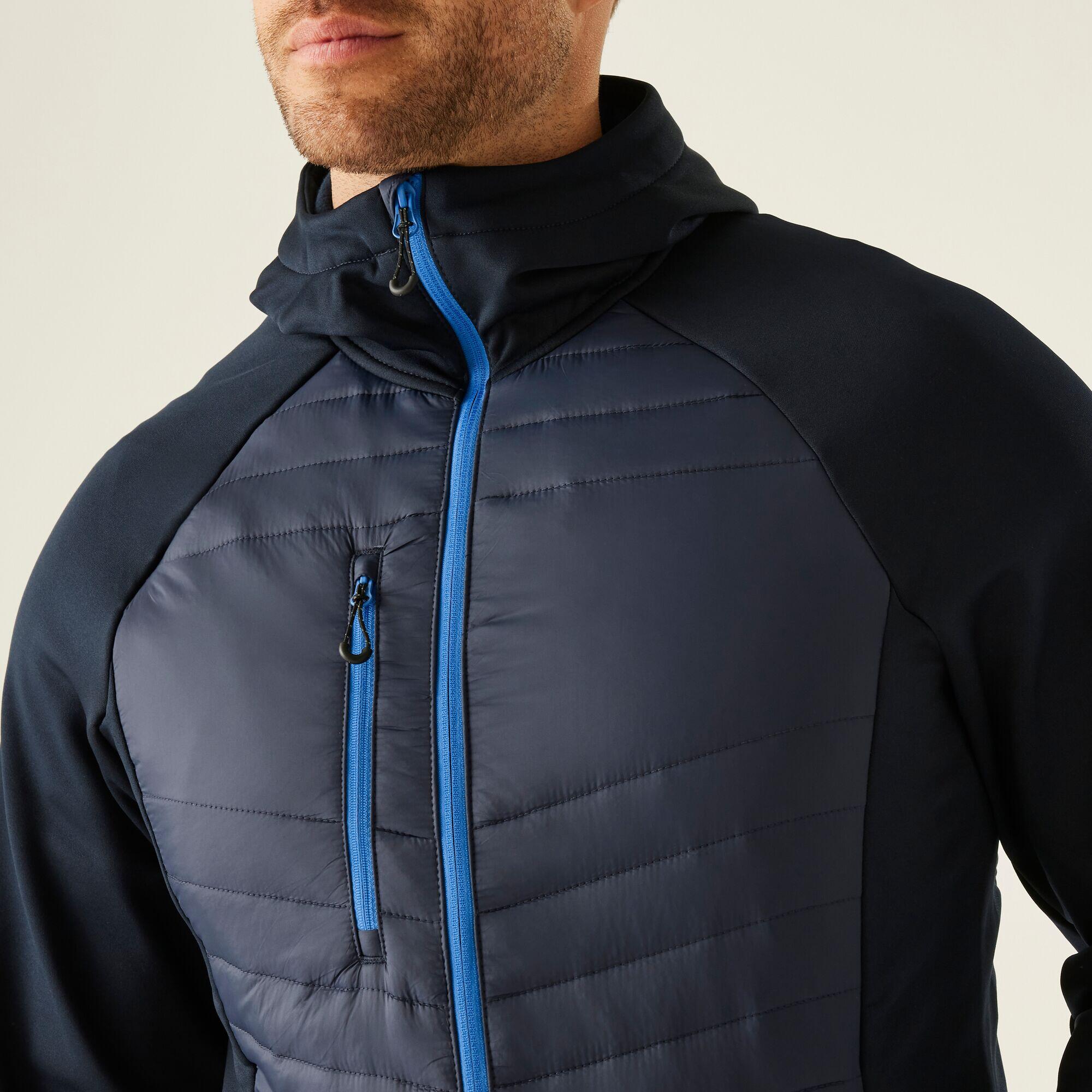 Mens Navigate Hybrid Quilted Hooded Jacket 6/6