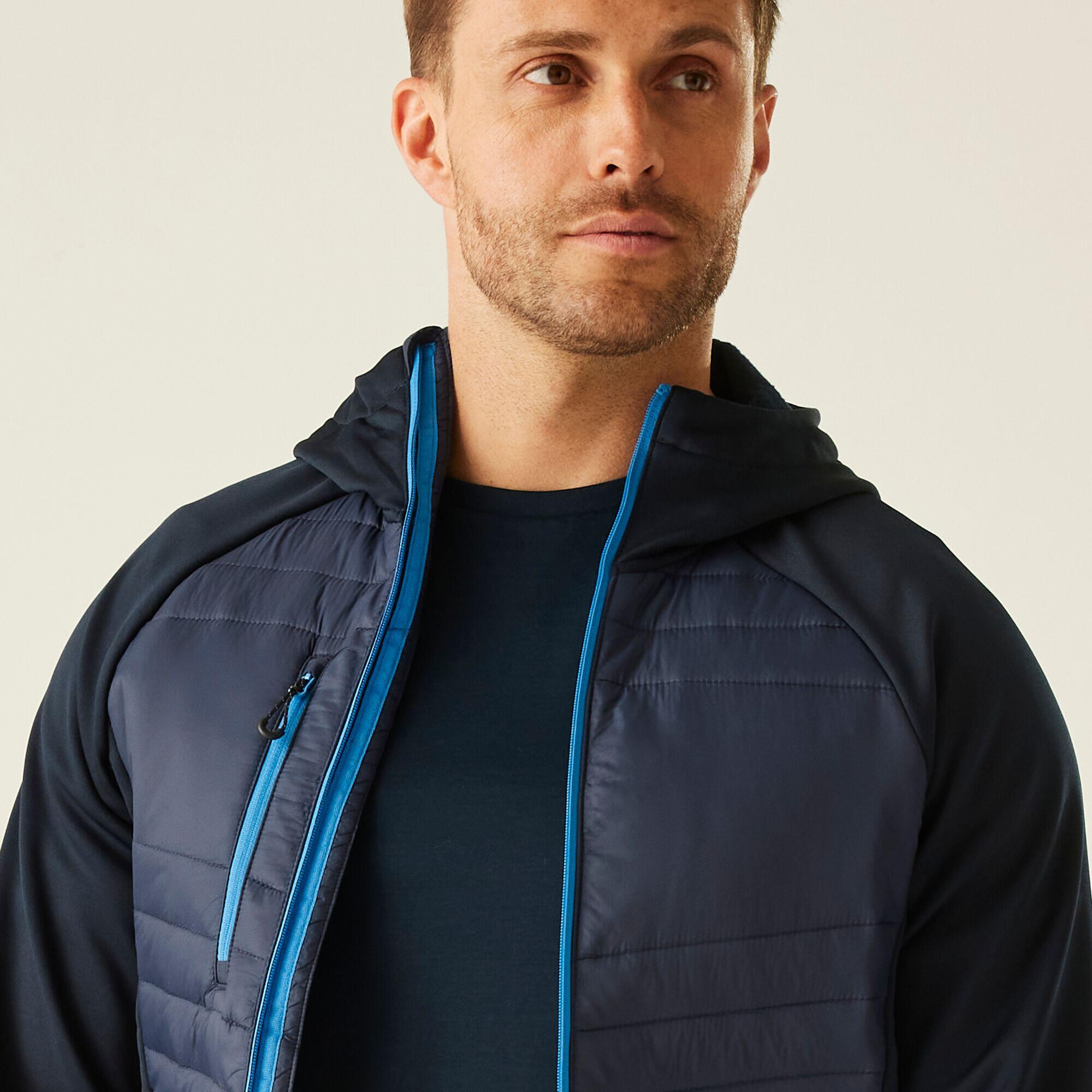 Mens Navigate Hybrid Quilted Hooded Jacket 5/6