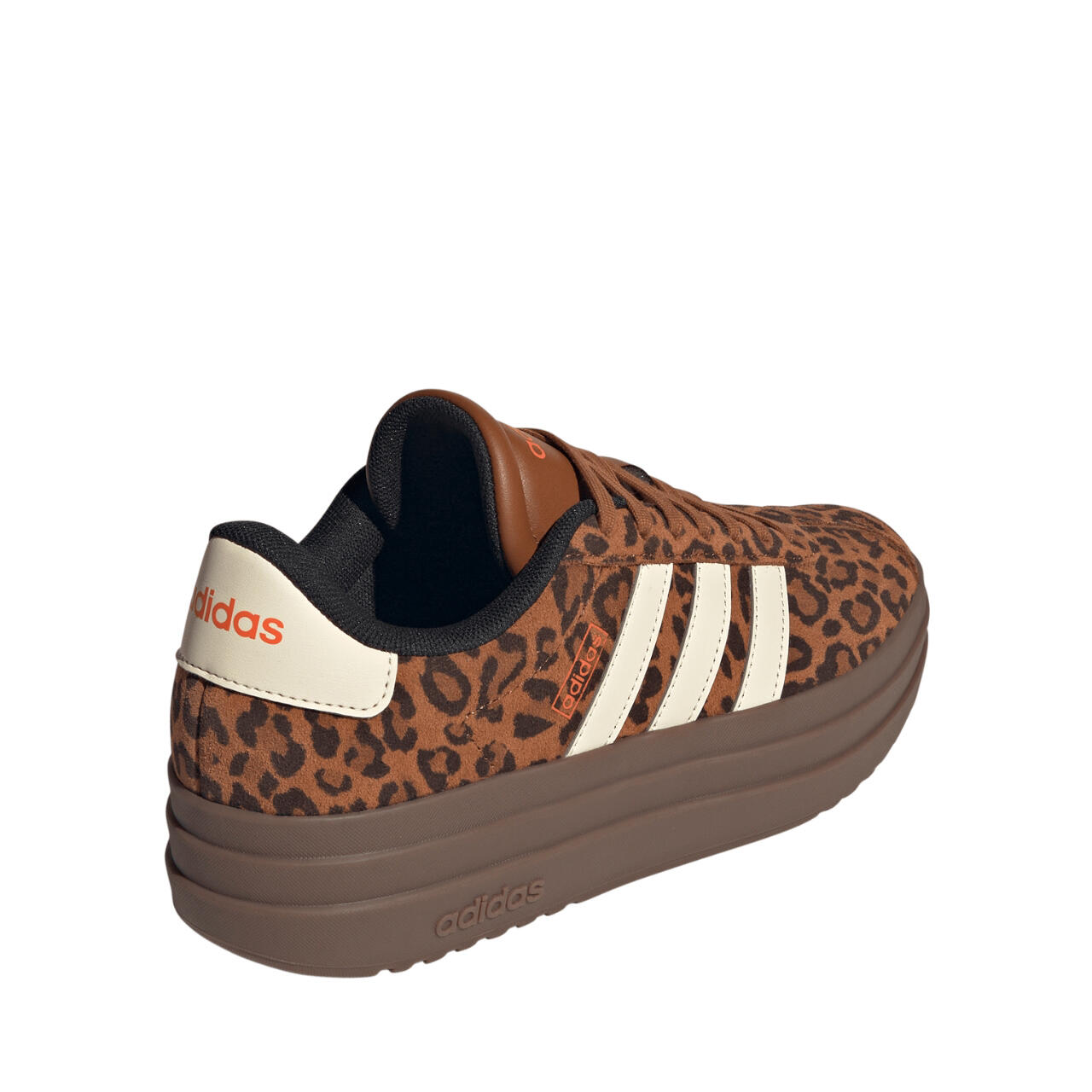 Buty damskie adidas VL Court Bold brązowe KK4671 3/6