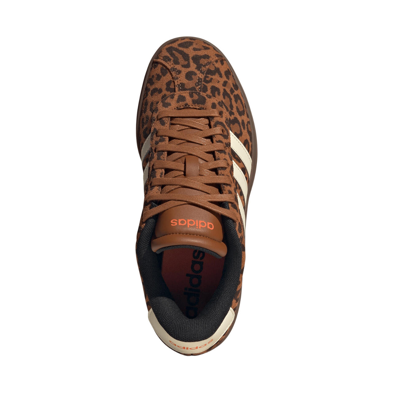 Buty damskie adidas VL Court Bold brązowe KK4671 4/6