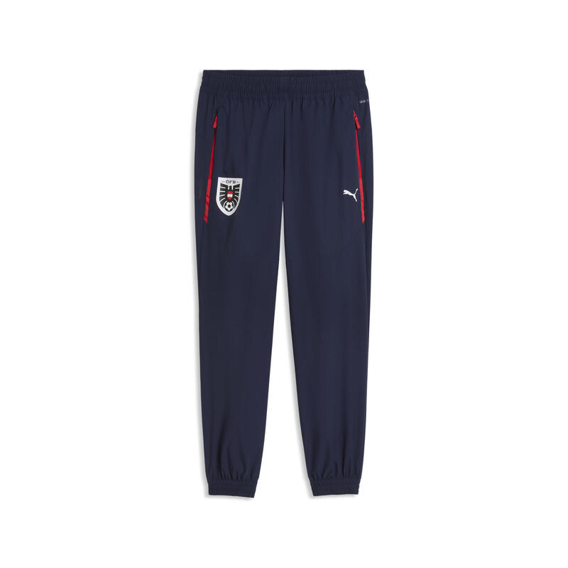 Pantalon bărbați talie elastică cu șnur interior Pumatech, bleumarin închis PUMA
