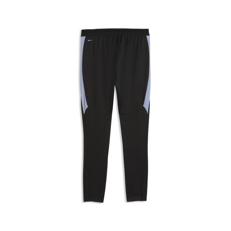 Pantalon fotbal bărbați croială slim, negru PUMA