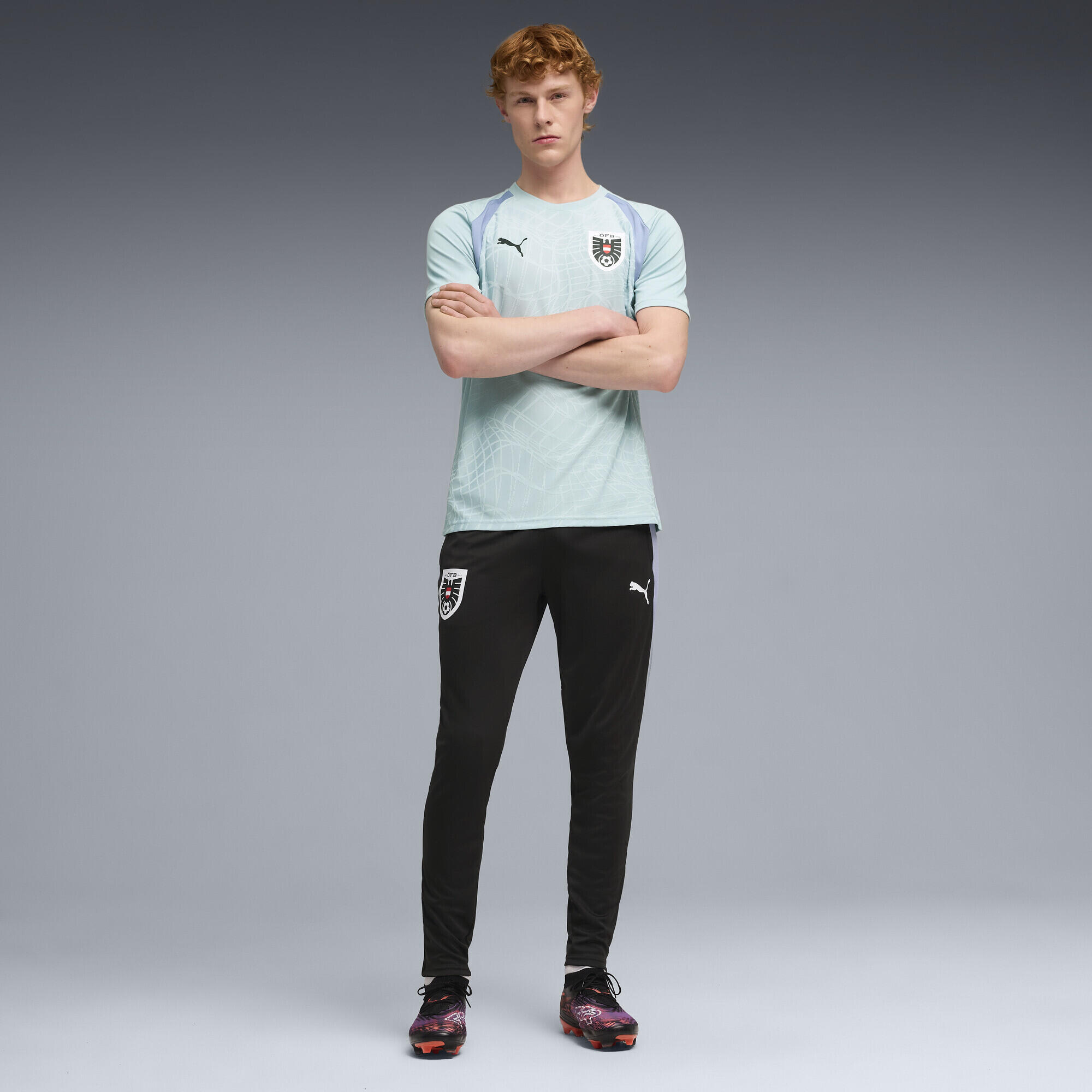 Österreich Slim Trainingshose Herren PUMA 4/5