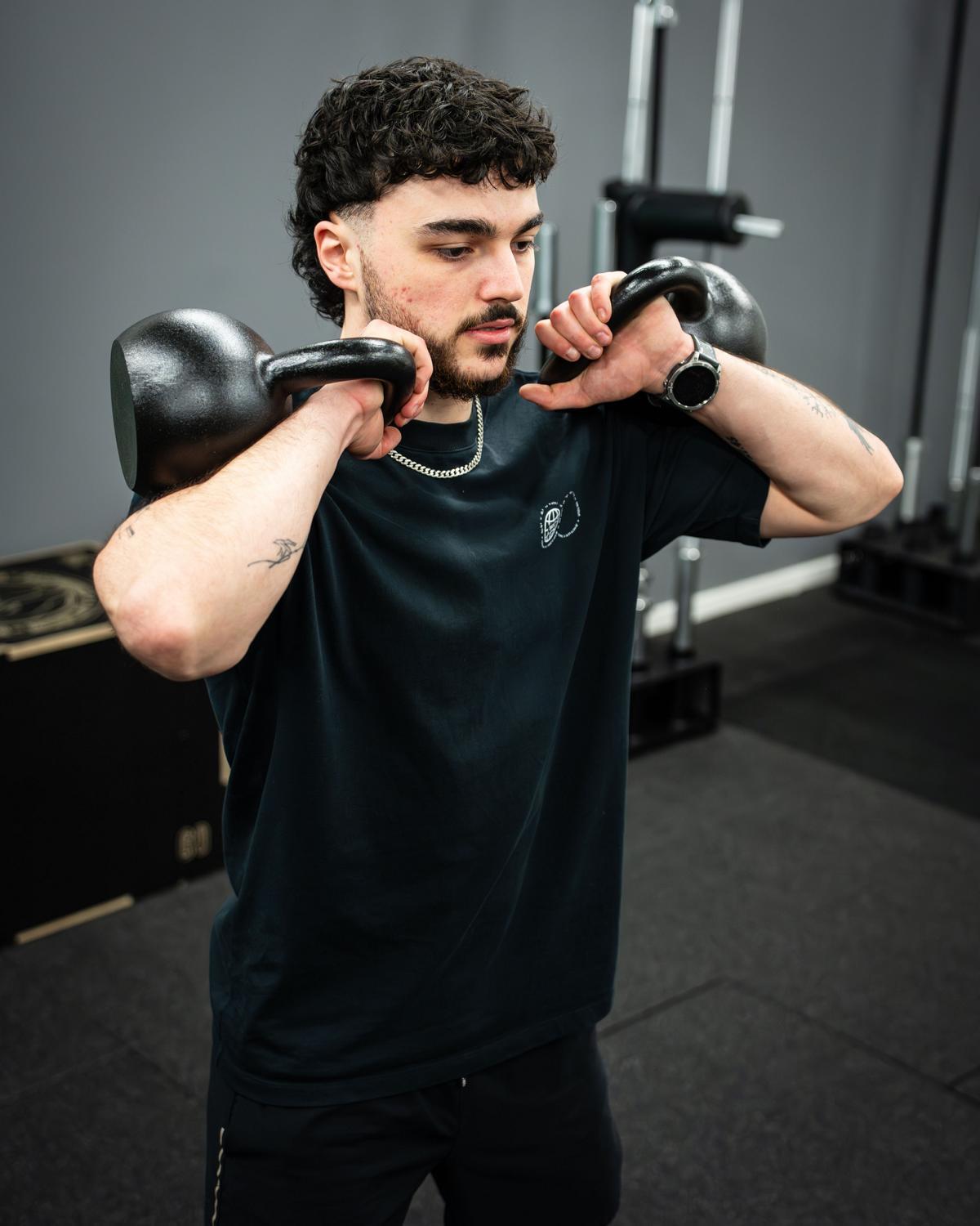 Wolverson Fitness Black Series Kettlebell 14kg 2/6