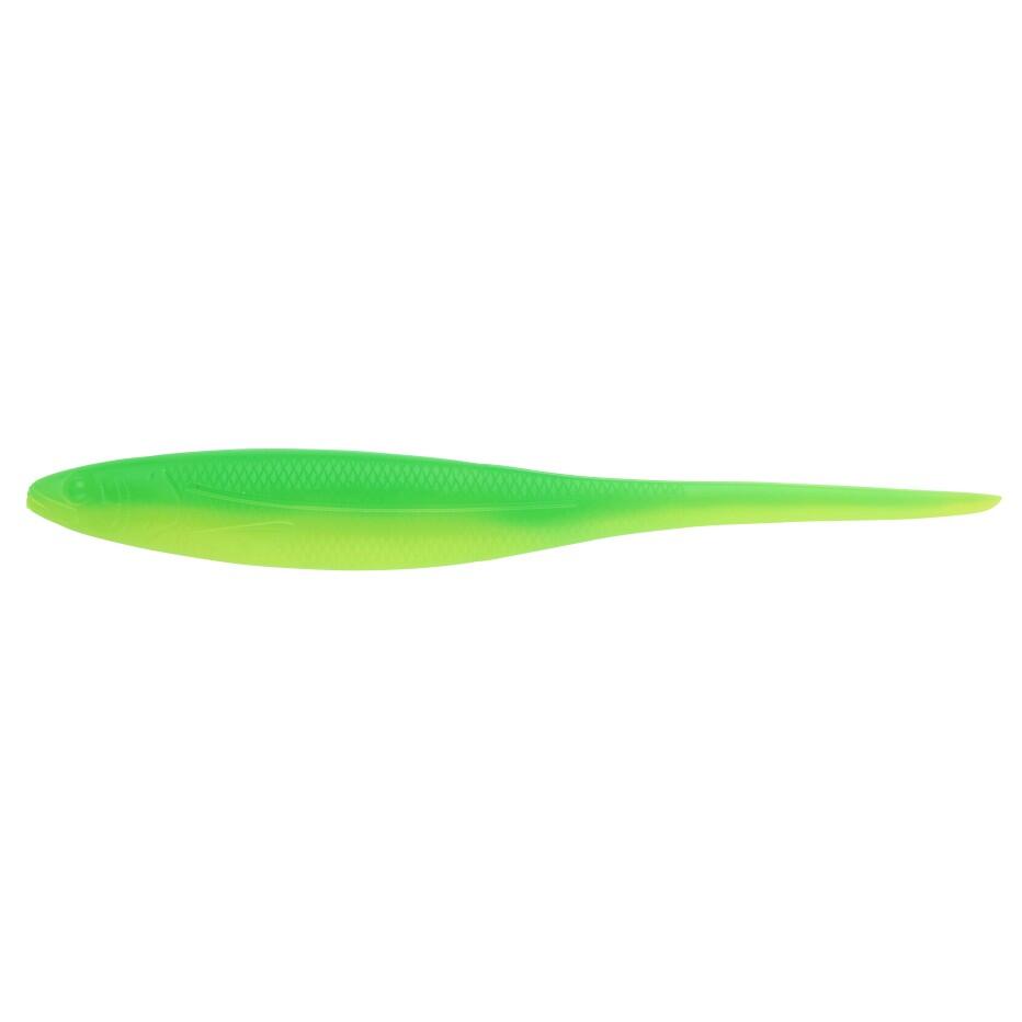 Sakura Tailwink 18 cm - Leurre souple slug Lime Chart, pack de 3 1/1