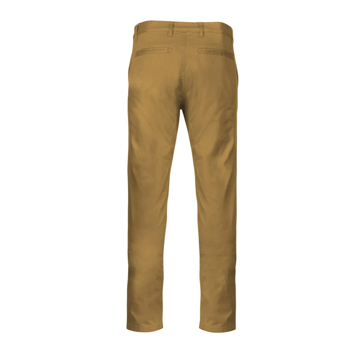Mens Plain Modern Chinos (Camel) 2/3