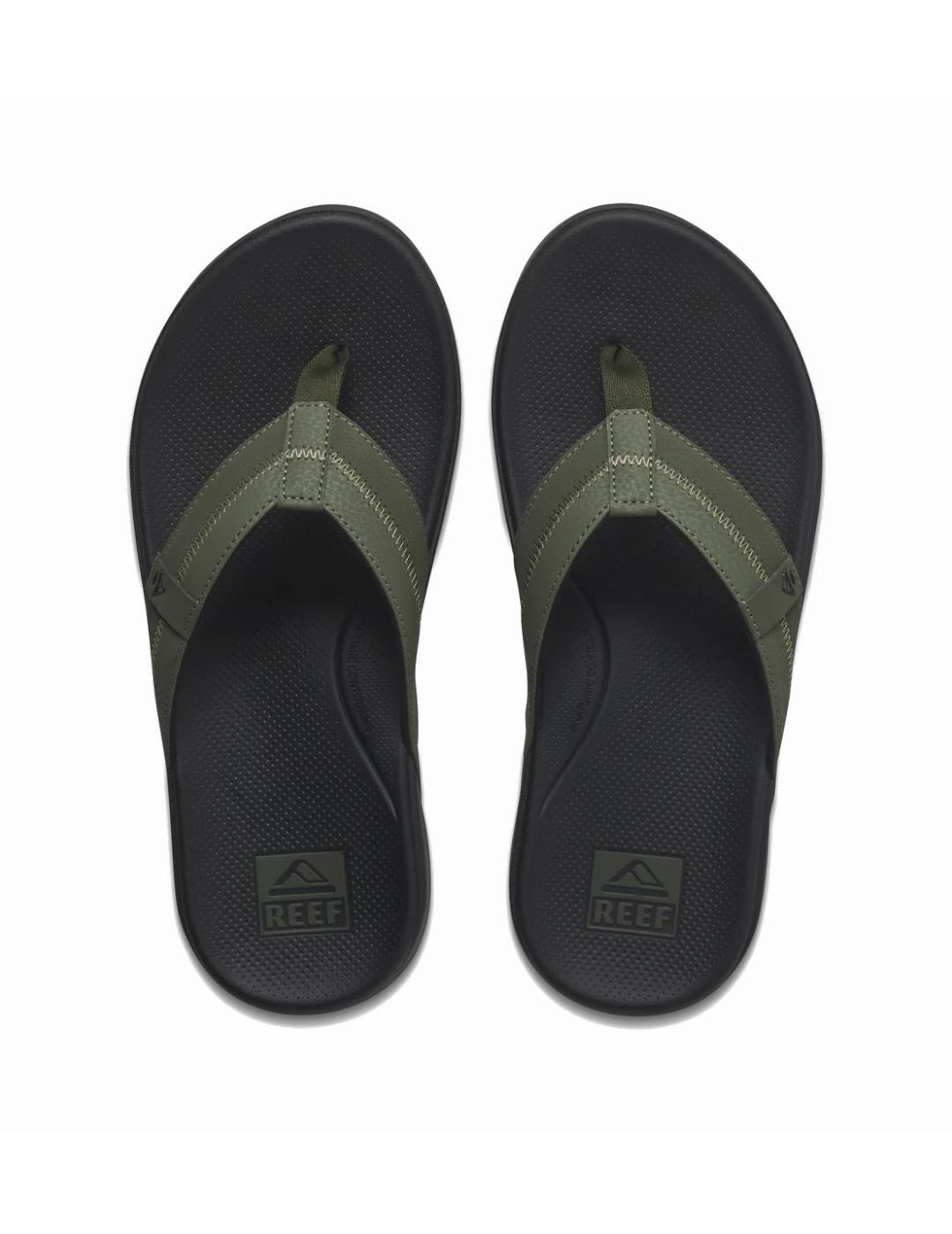 Sandalias para Hombre Reef  Verde 3/5