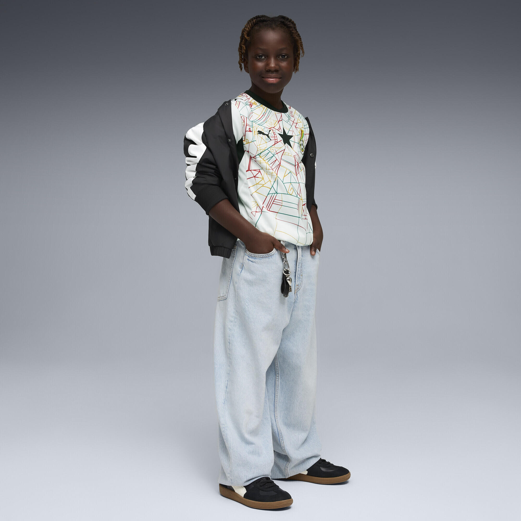 Ghana 2026 thuisshirt voor jongeren PUMA 4/6