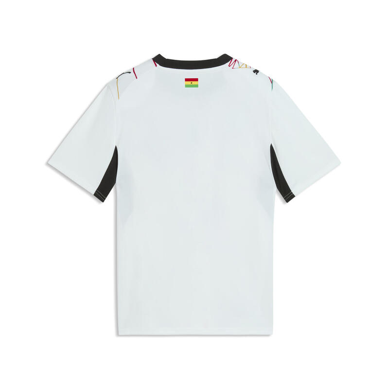 Tricou fotbal copii mânecă scurtă Heimtrikot 2026, alb PUMA