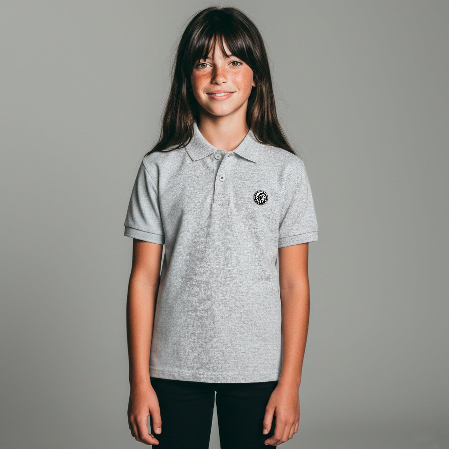 Polo The Indian Face Unisex Kids Soul Grey 4/5