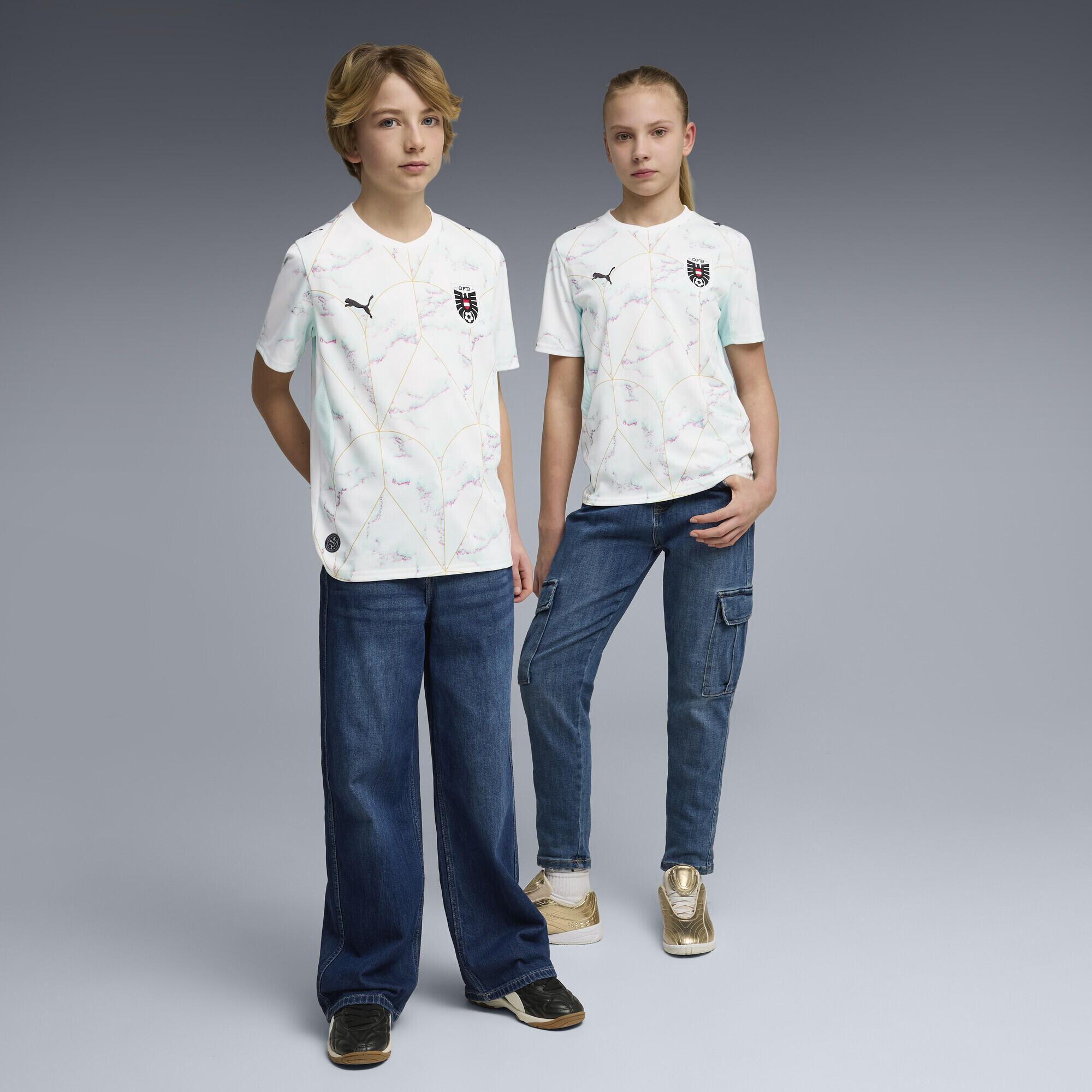Camiseta Austria 2.ª equipación 2026 Niño PUMA 4/6