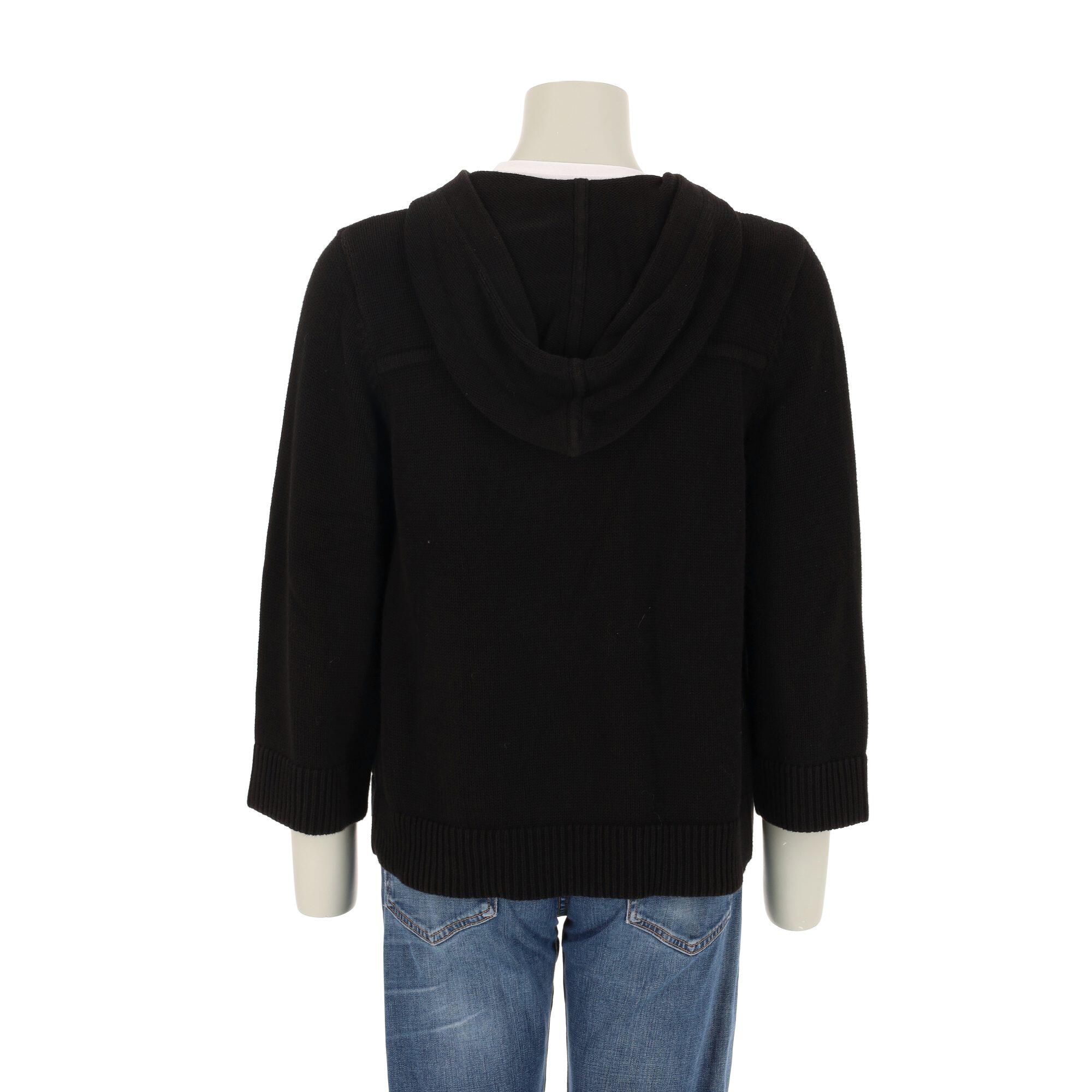 Segunda Vida - Sudadera con capucha negra para mujer - Excelente 2/7