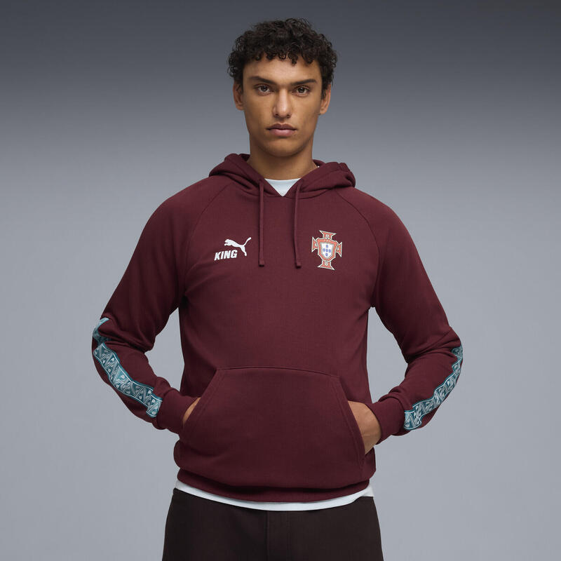 Férfi Futball Kapucnis Hivatalos Csapatlogó King PUMA