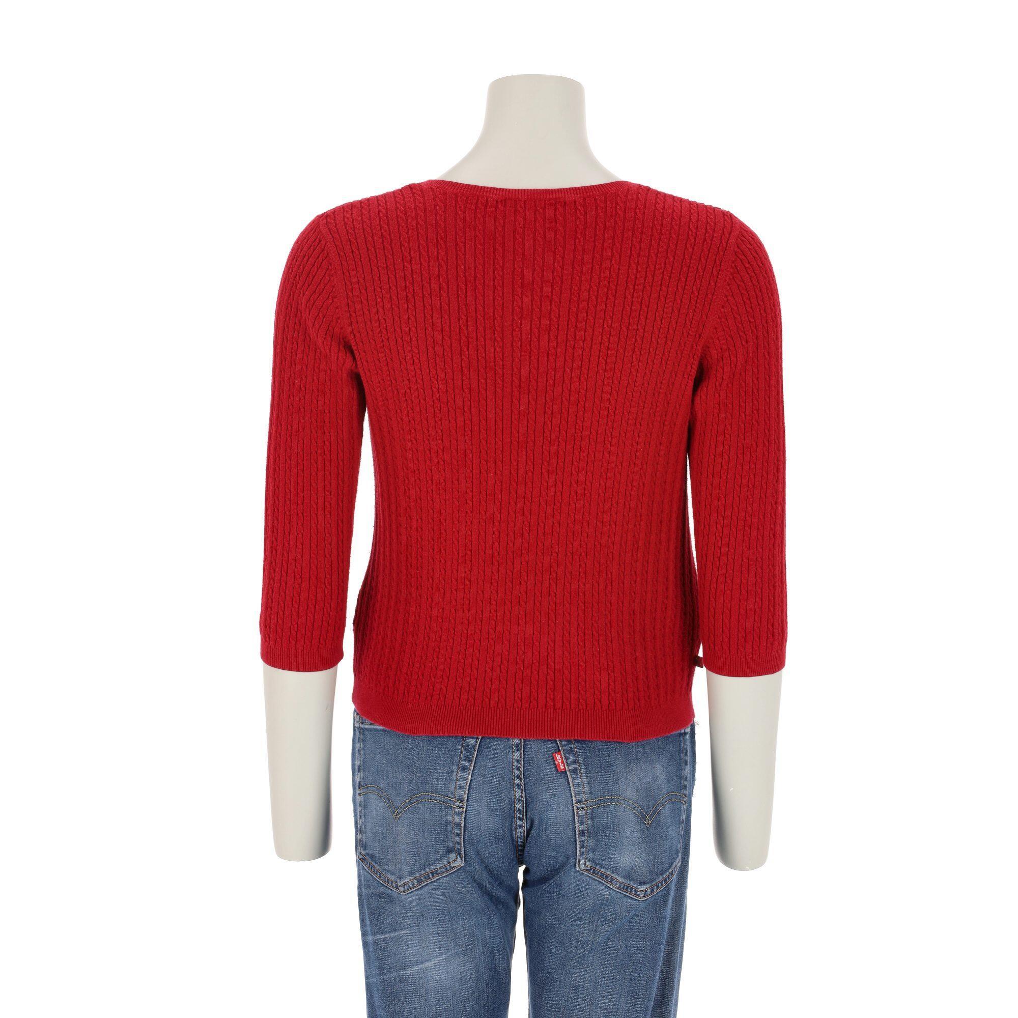Reconditionné - Pull Femme Rouge - Très Bon État 2/7