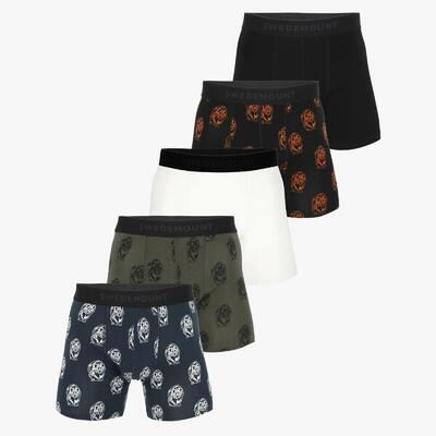 Herenondergoed boxers forest boxer shorts 5-pack