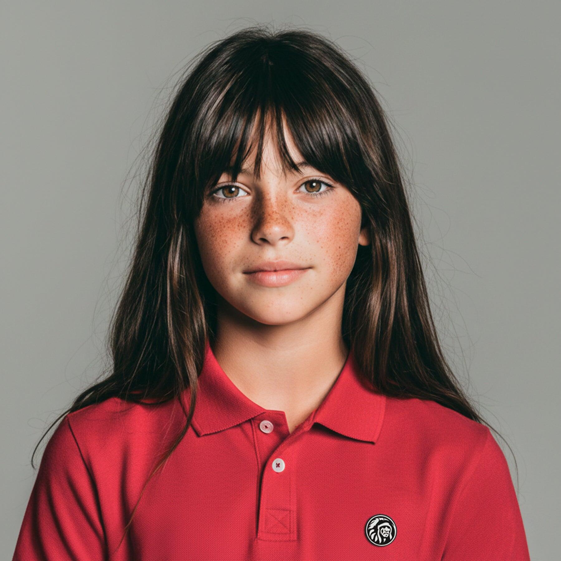 Polo The Indian Face Unisex Kids Soul Rojo 4/5