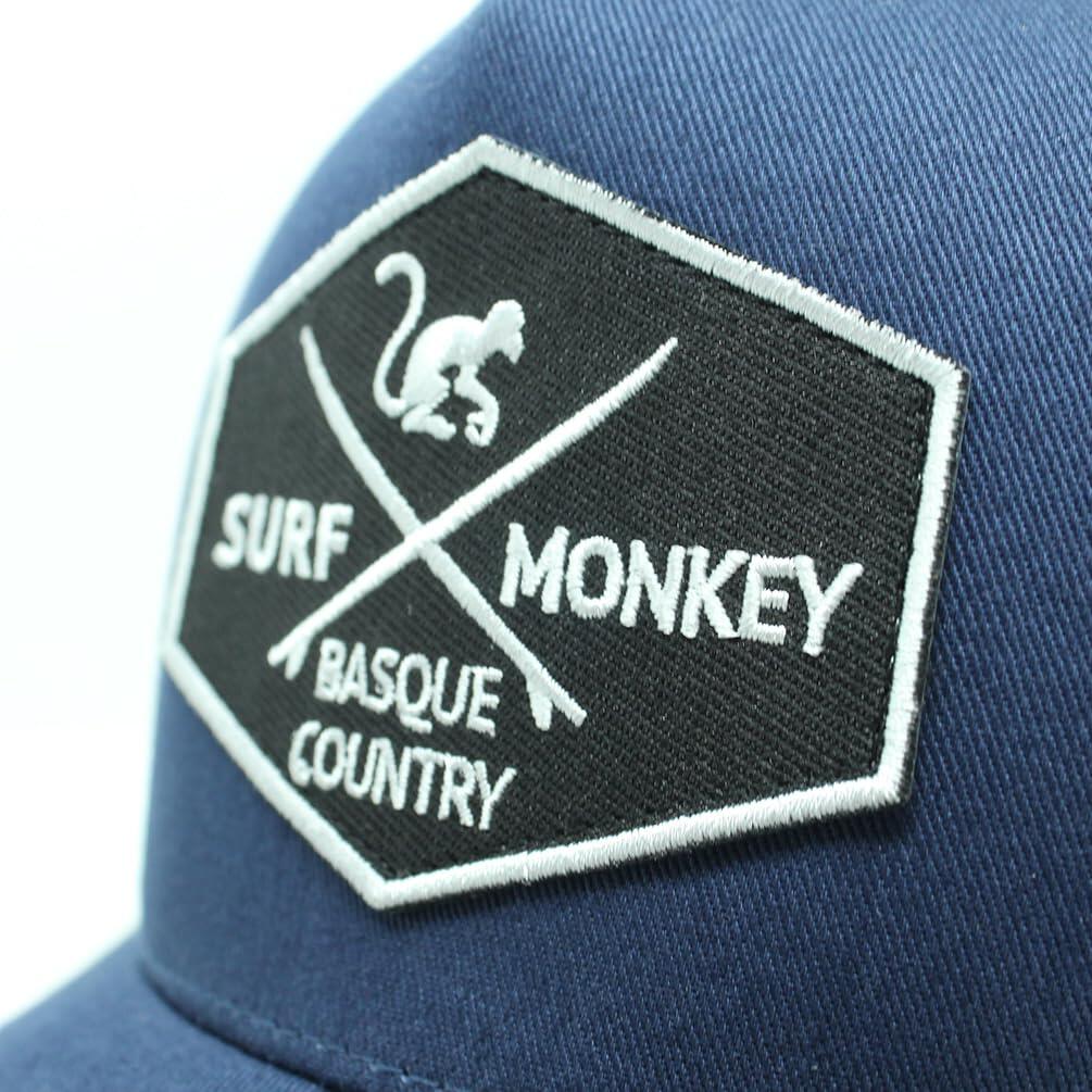 Trucker-Cap – 5-Panel–Recyceltes Polyester /Erwachsene /Einheitsgröße (Marine) 3/4
