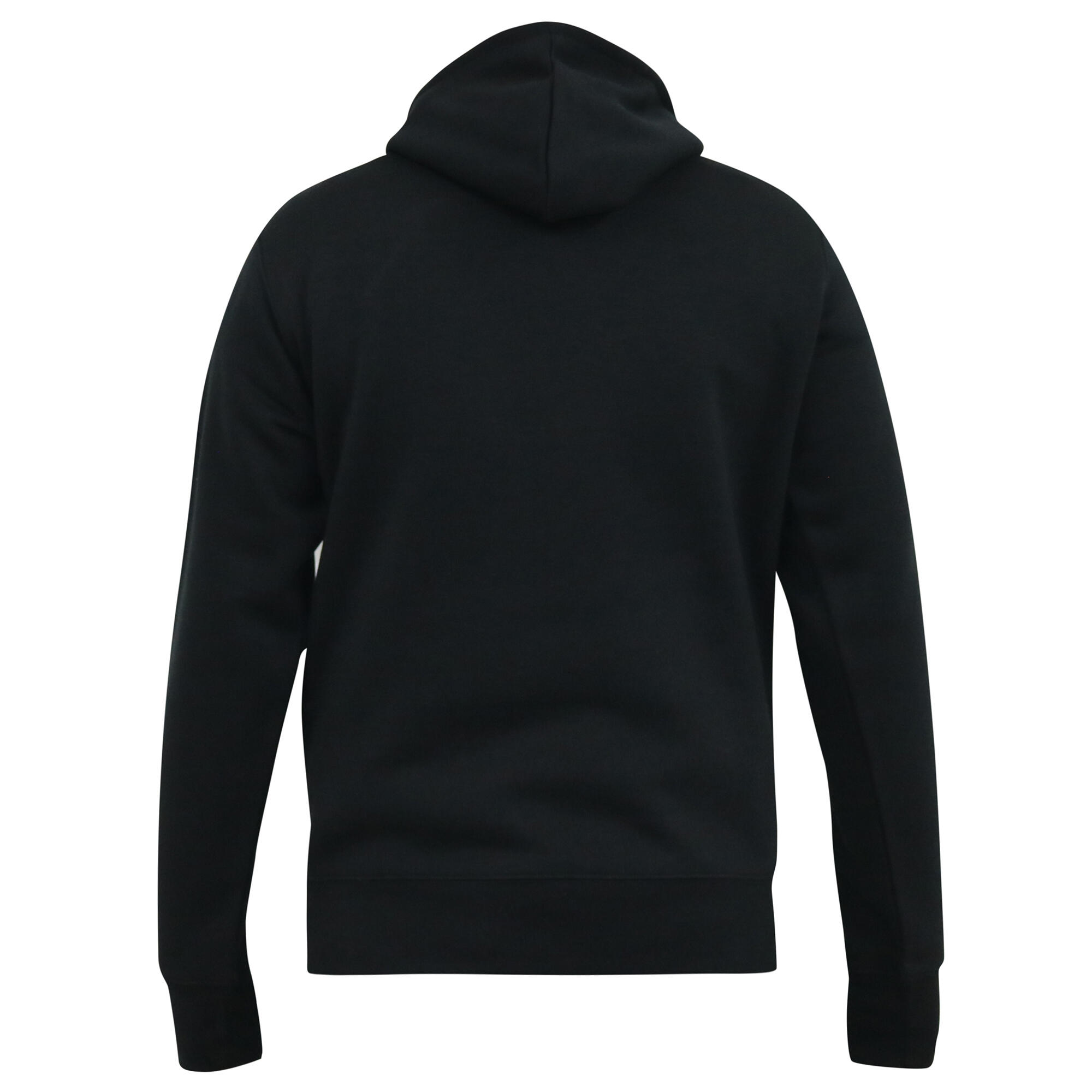 "D555 Bourton" Kapuzenpullover Über den Kopf für Herren Schwarz 3/3