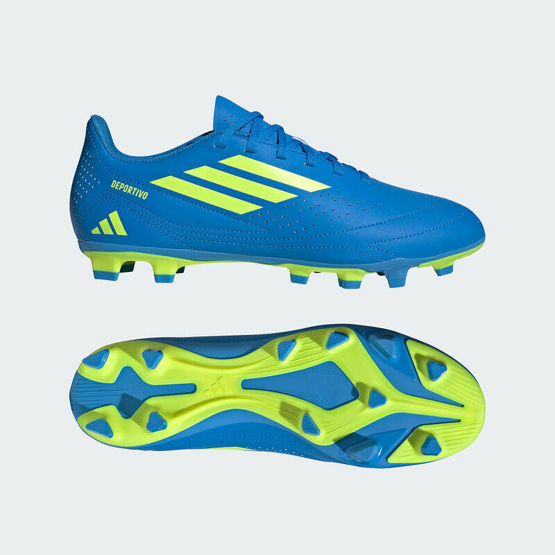 Adidas DEPORTIVO III FxG Men Football Shoes Blue -  2