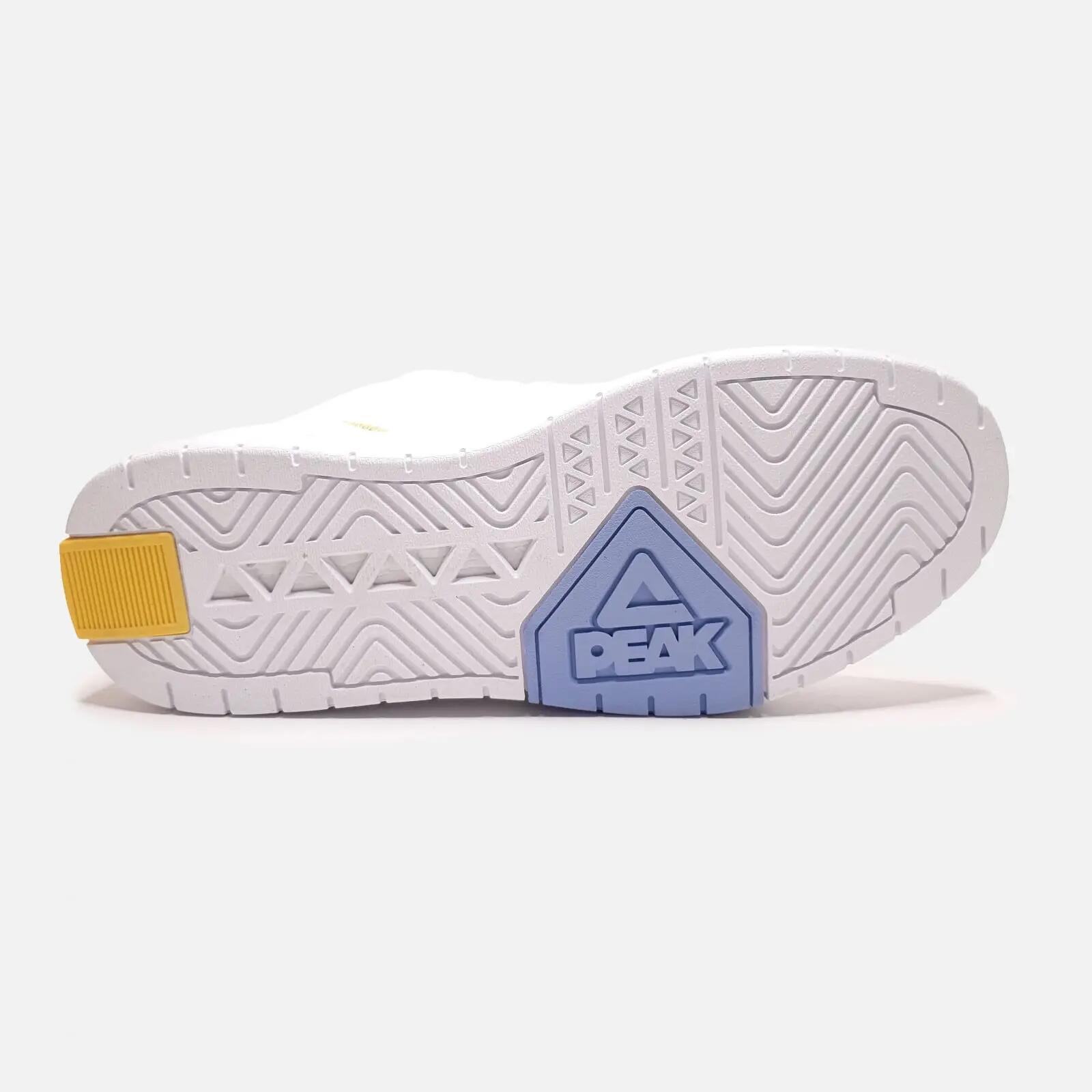 Pantofi sport Peak Skateboards Dama Alb/Roz 3/4