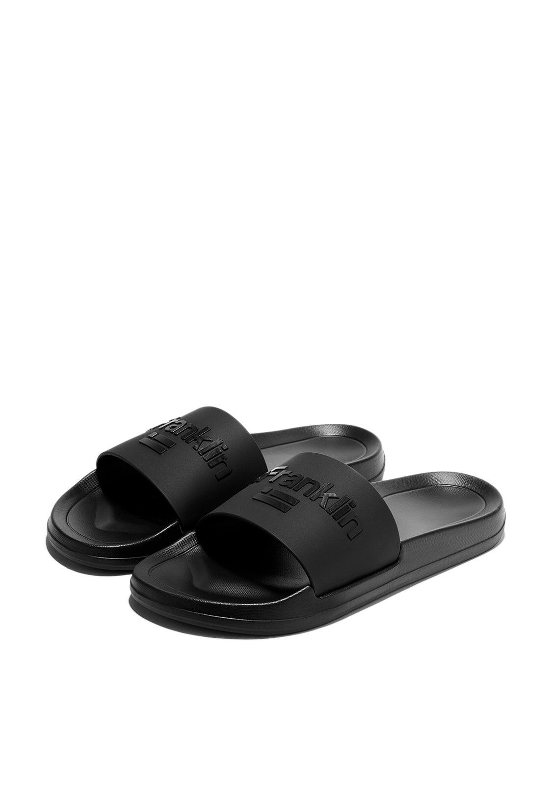 Chanclas Unisex Estilo Pala Marea en Negro 2/5