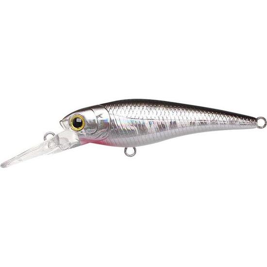 Lucky Craft Bevy Shad 60 SP - 6 cm, 4,8 g, suspending, Bait Fish Silver