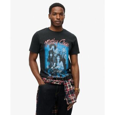 Limited edition t-shirt superdry mötley crüe x