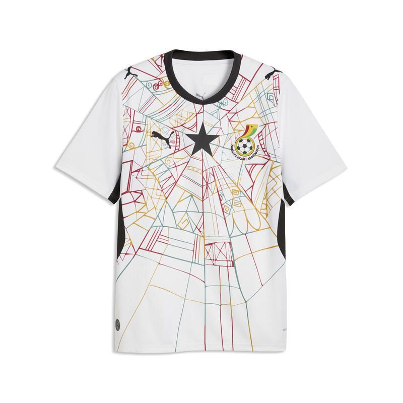 Tricou fotbal bărbați grafică mapă, 2026 Heimtrikot, alb PUMA