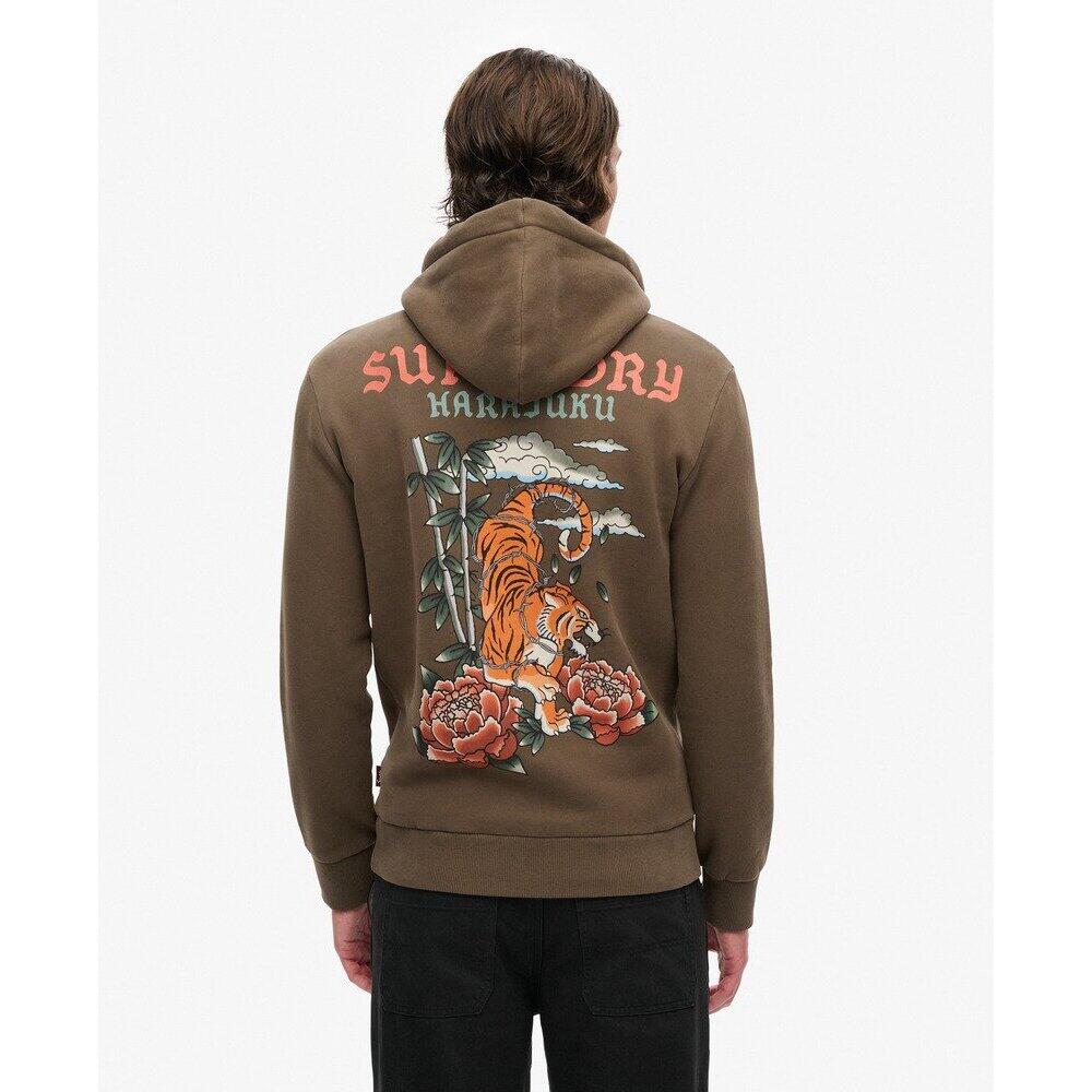 Felpa con cappuccio Superdry Tattoo 5/7
