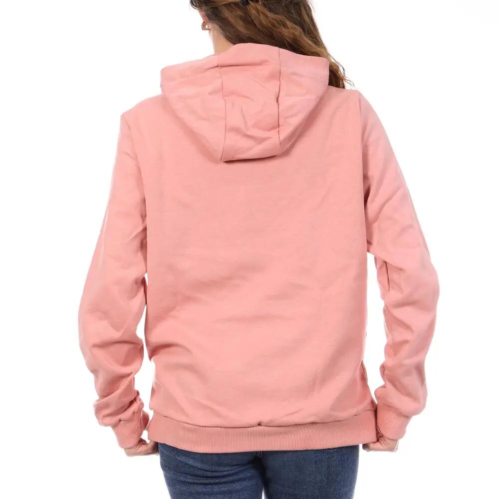 Sudadera Rosa Le Coq Sportif Essential para Mujer 3/3