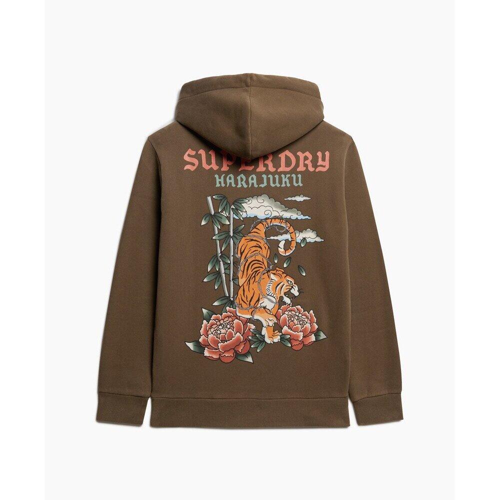 Sweatshirt à capuche à motif Superdry Tattoo 4/7