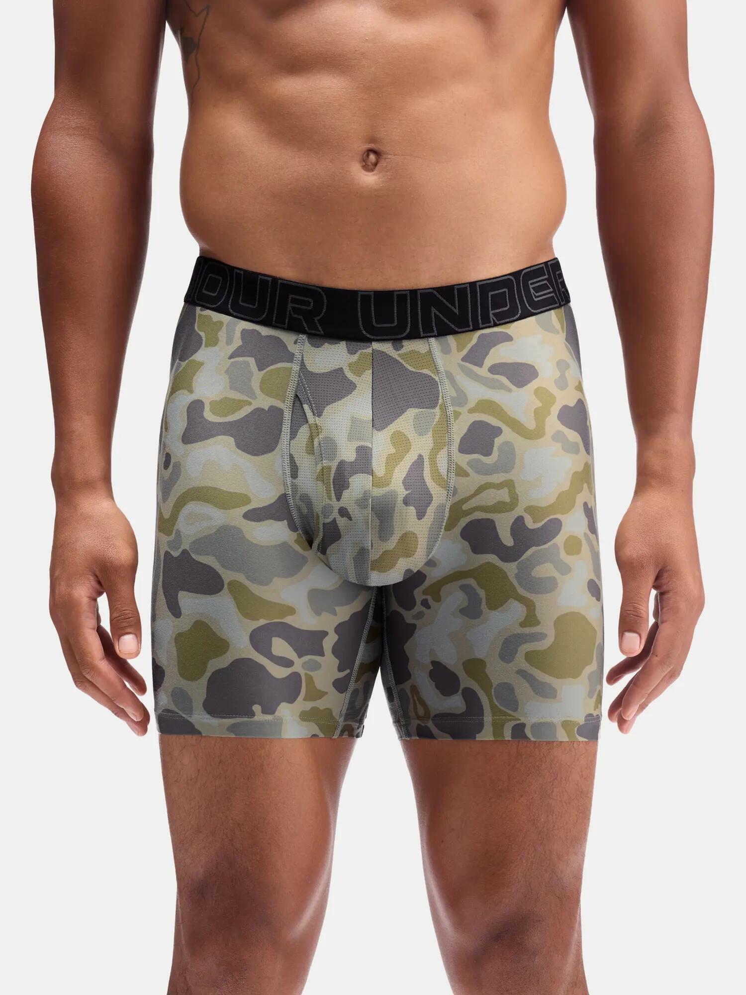Férfi boxer Under Armour Ua Performance Tech - Print 6in - 1pk 3/5