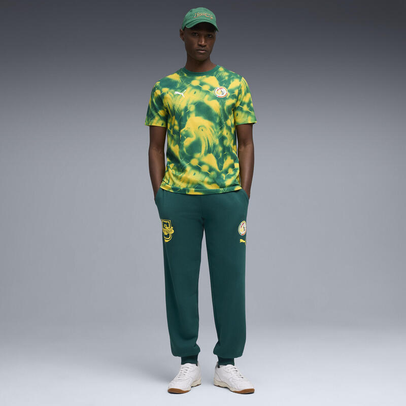Tricou fotbal bărbați mânecă scurtă Ftblculture, verde PUMA