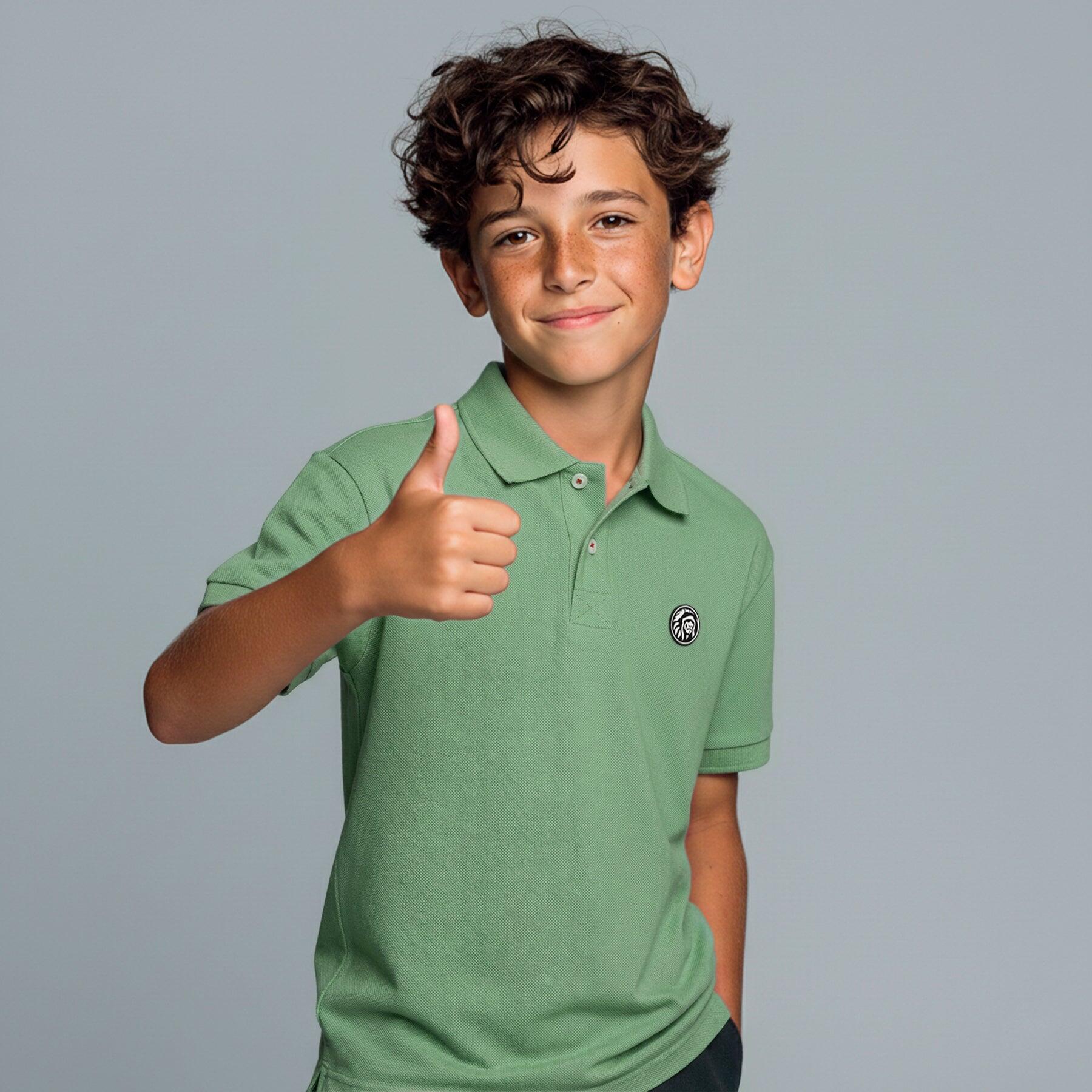 Polo The Indian Face Unisex Kids Soul Verde 3/5