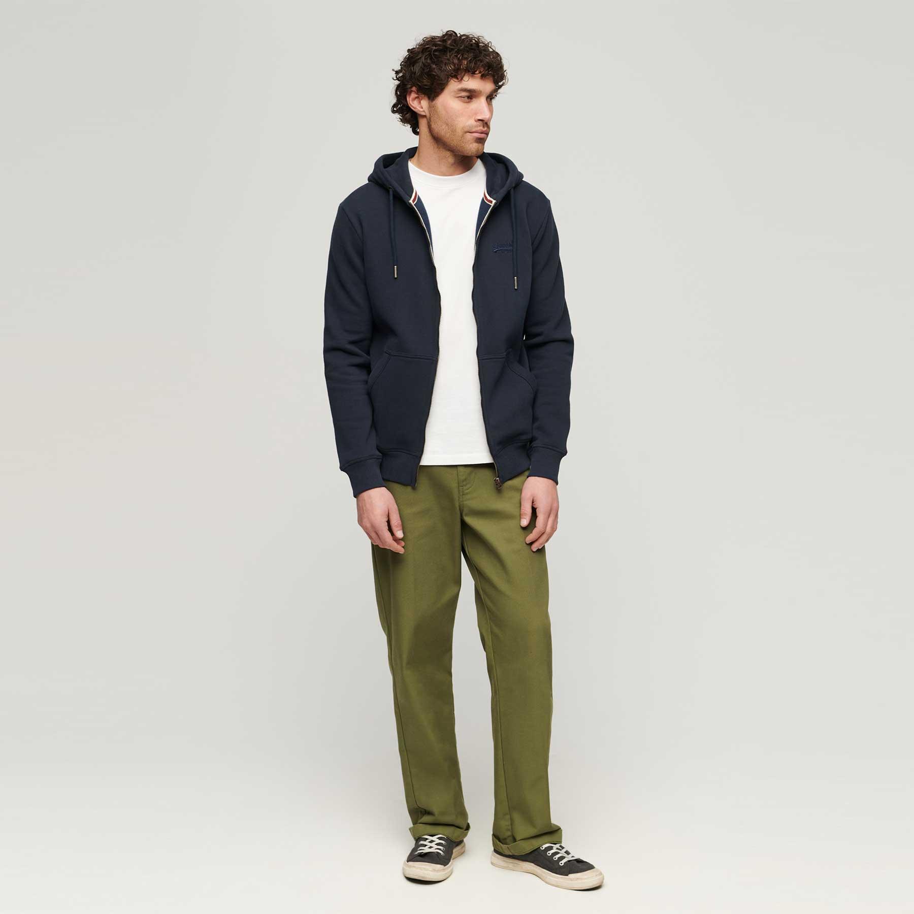 Sweatshirt à capuche zippé à logo Superdry Essential 3/6
