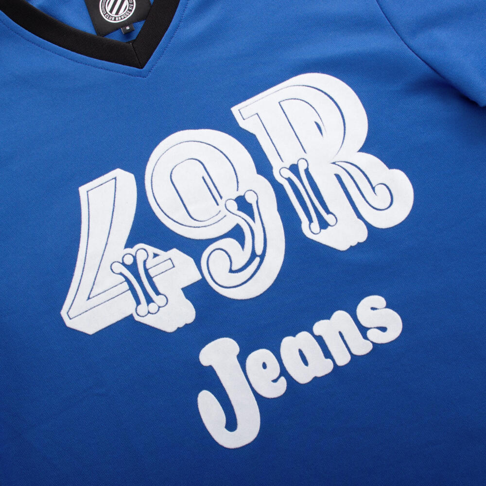 Club Brugge 1976 - 77 - Camiseta Retro de Fútbol - Azul – COPA Football 4/7