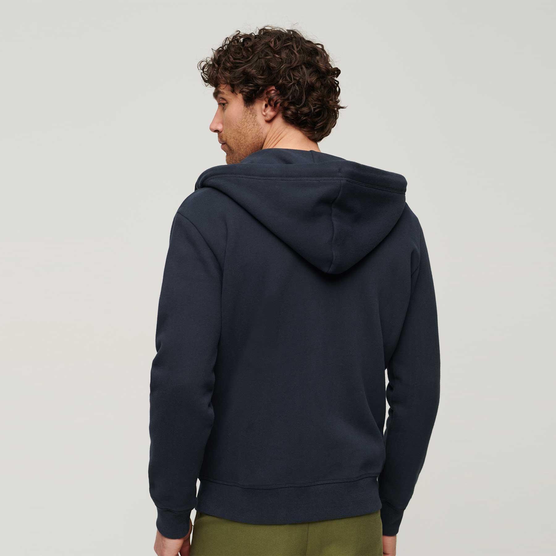 Sweatshirt à capuche zippé à logo Superdry Essential 4/6