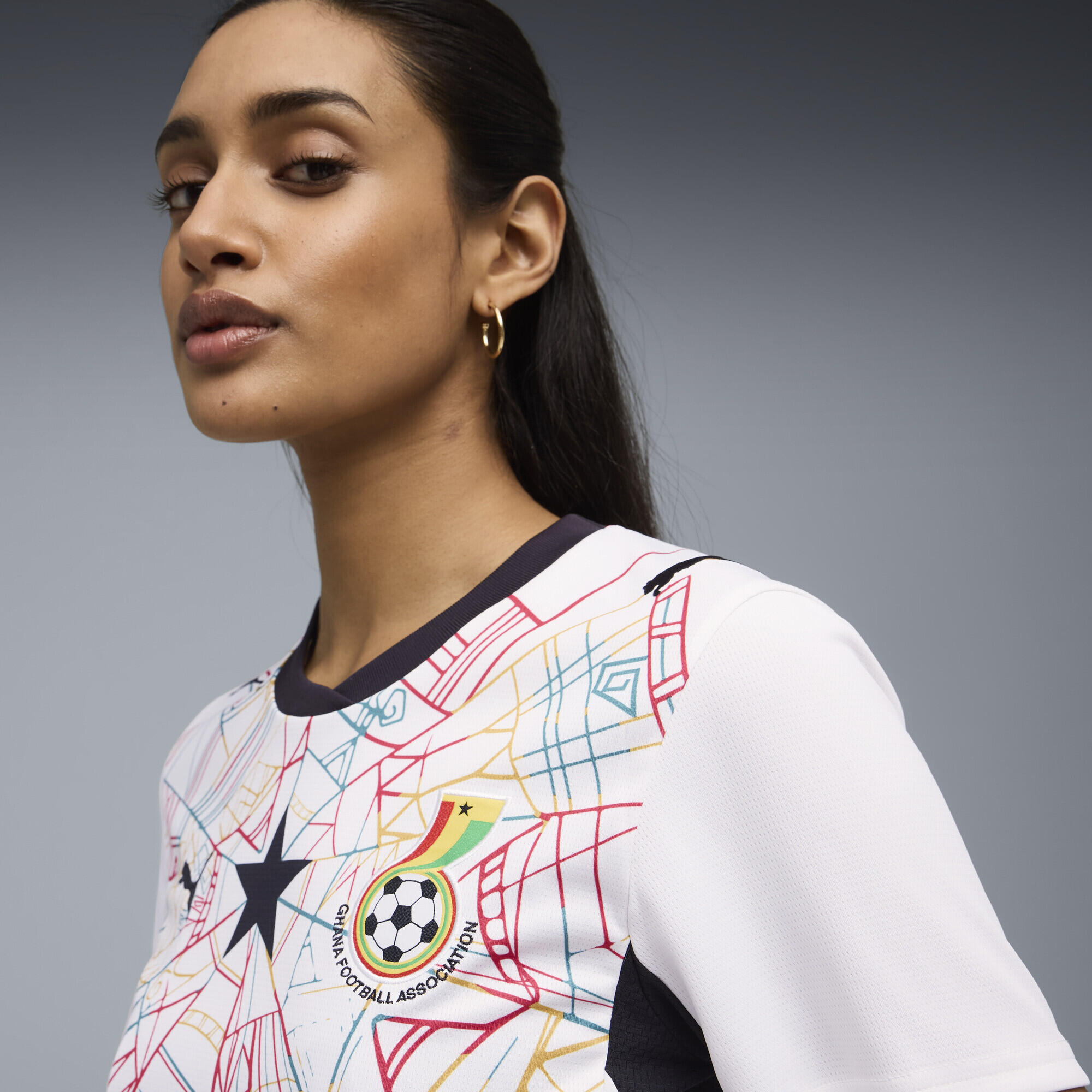 Ghana 2026 thuisshirt voor dames PUMA 3/6