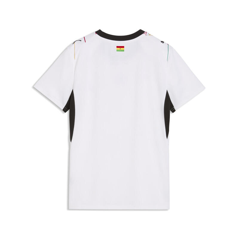 Tricou fotbal femei emblema Ghana Football Association Heimtrikot 2026, alb PUMA
