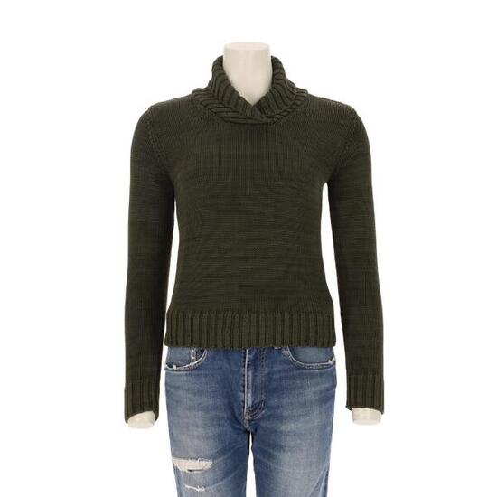 Seconda Mano - Maglione Khaki da Donna - Stato molto buono