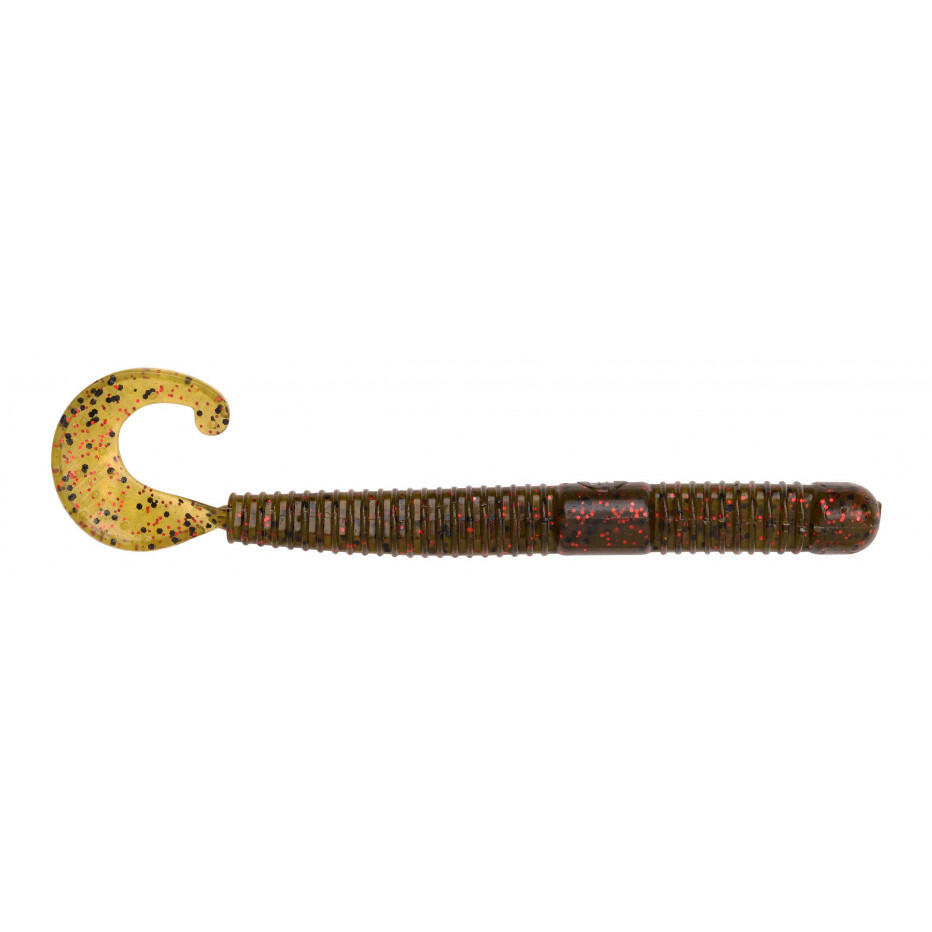 Spro Insta Worm 6,5 cm - Leurres souples parfumés Pumpkin Fire, lot de 9 1/1