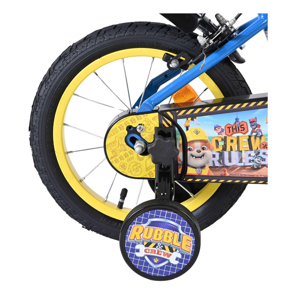 Vélo tout chemin enfant Paw Patrol Rubble & Crew FW design 2025 7/9