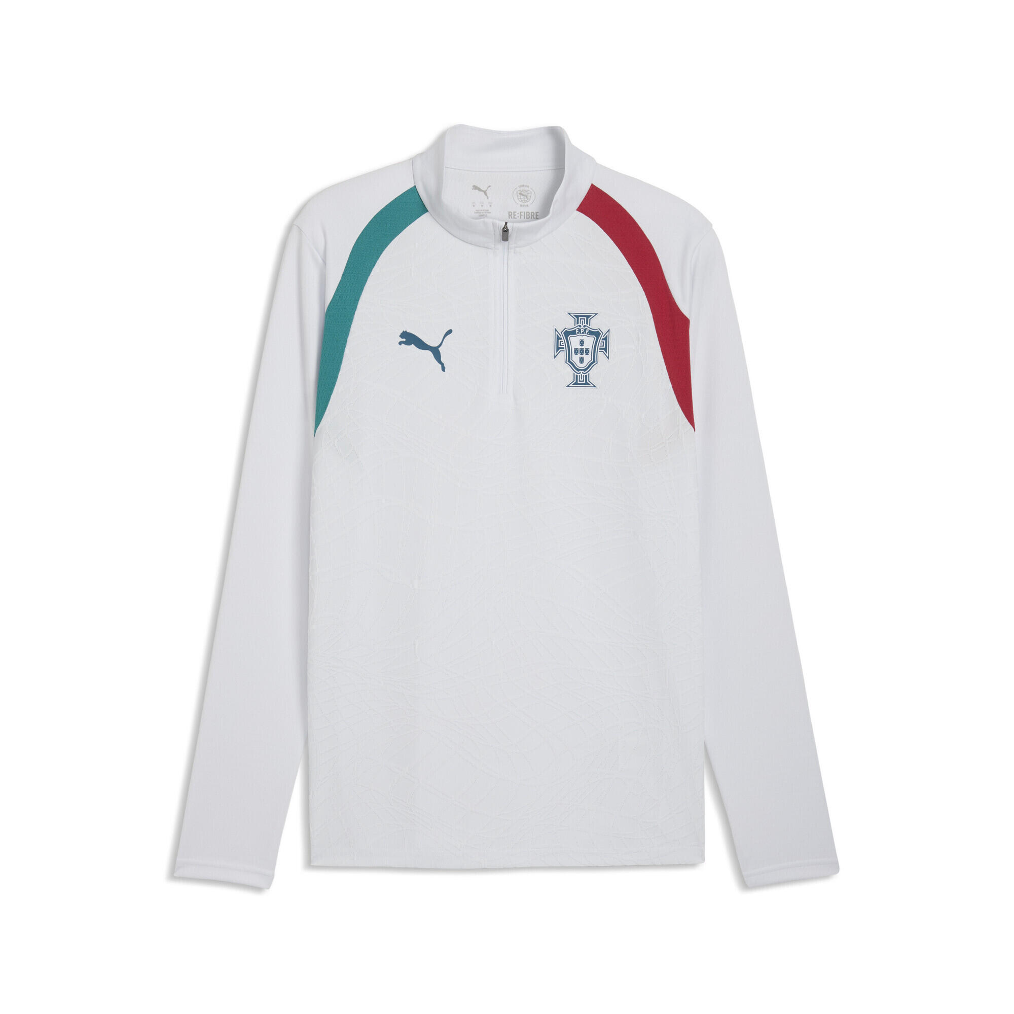 Camiseta de training Portugal de cuello con cremallera Hombre PUMA 2/5