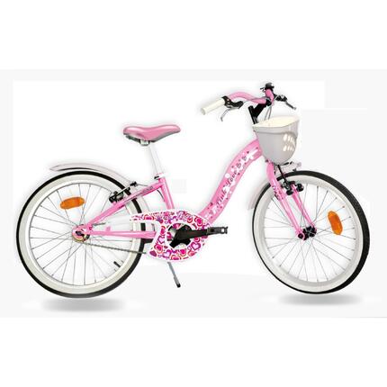 Rowerek dziewczęcy SCH Pink Love 12” z akcesoriami