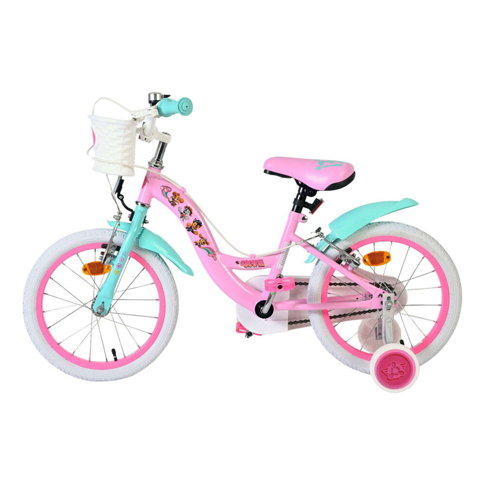 Bicicleta Paw Patrol 16 inch para menina, rosa, travões de mão 5/7