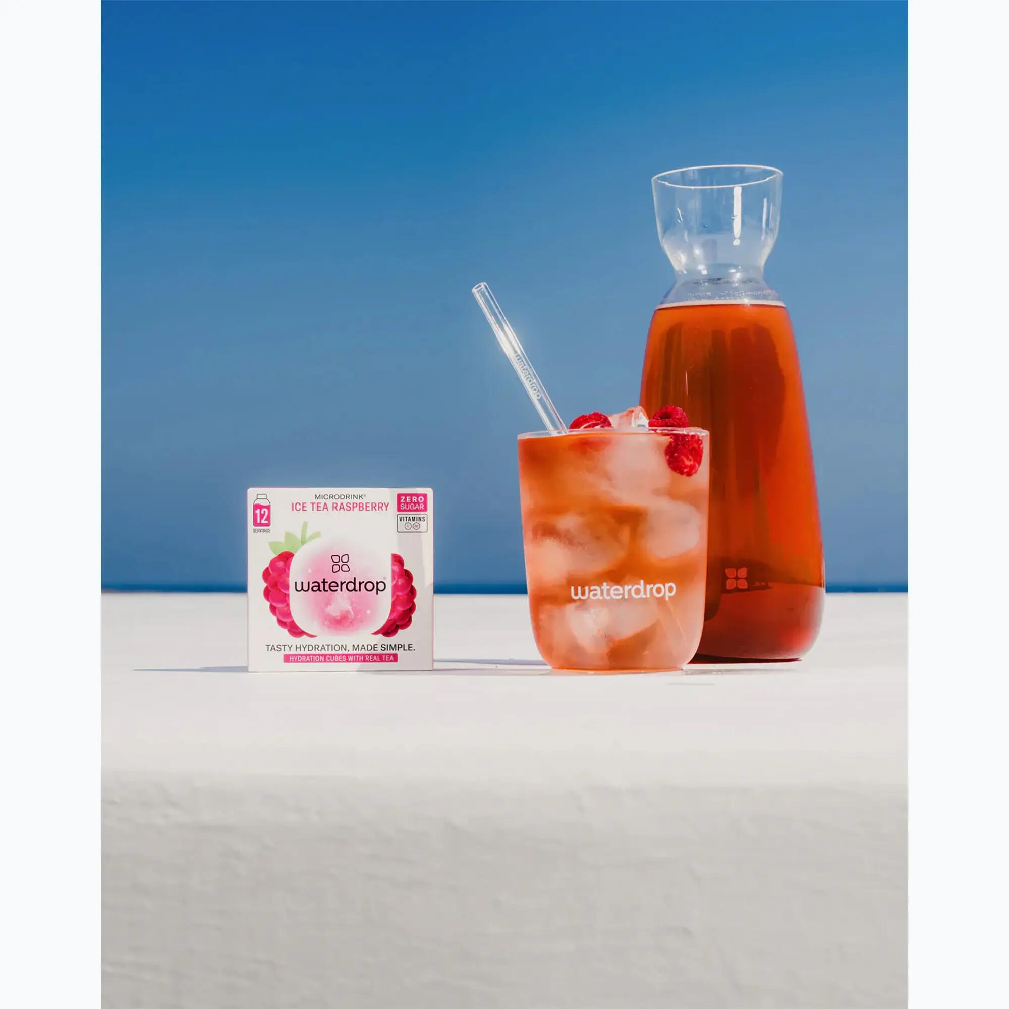 Napój izotoniczny waterdrop Microdrink Flair 12 kostek raspberry/ elderflower 3/7