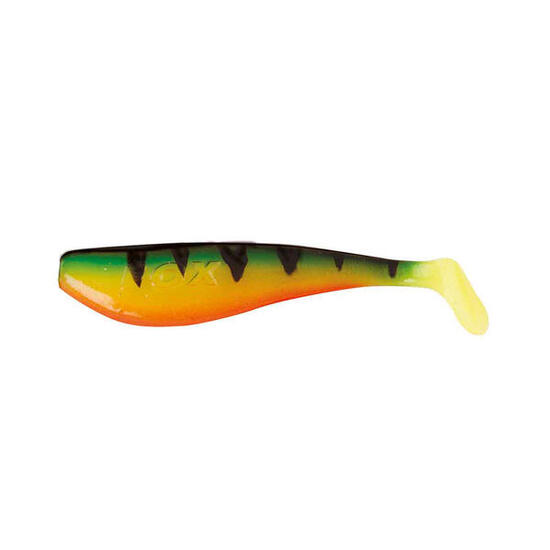 Fox Rage Zander Pro Shad 10 cm - Firetiger - Leurre souple à l’unité